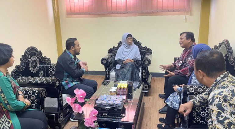 Kunjungan koordinasi dari Kepala Sentra Paramita Mataram (UPTD Kementerian Sosial RI)